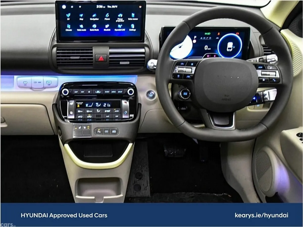 Hyundai INSTER SUV, Electric, 2027, Yellow