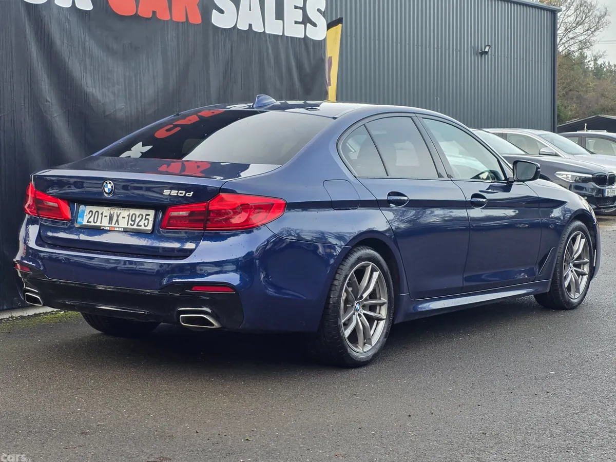 BMW 5-Series Saloon, Diesel, 2020, Blue