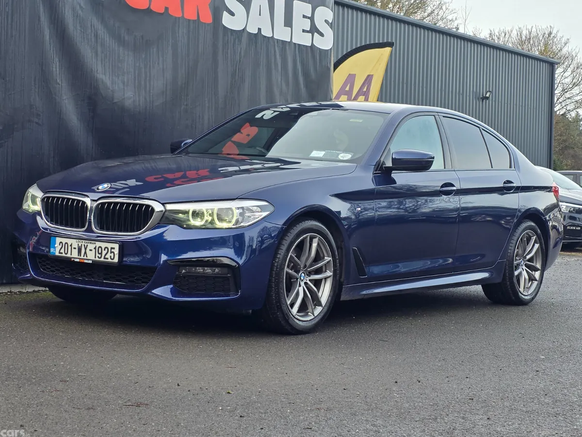 BMW 5-Series Saloon, Diesel, 2020, Blue