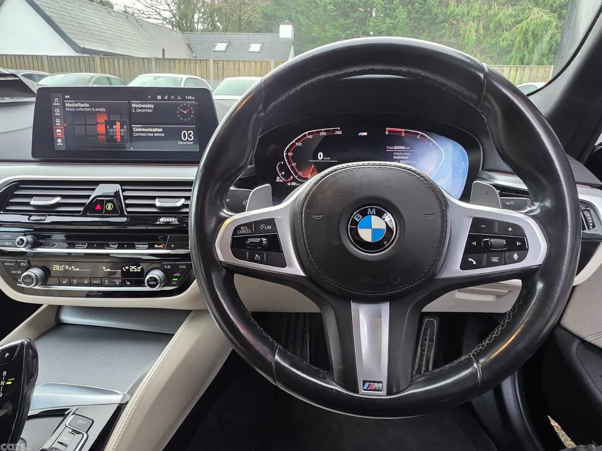 BMW 5-Series Saloon, Diesel, 2020, Blue