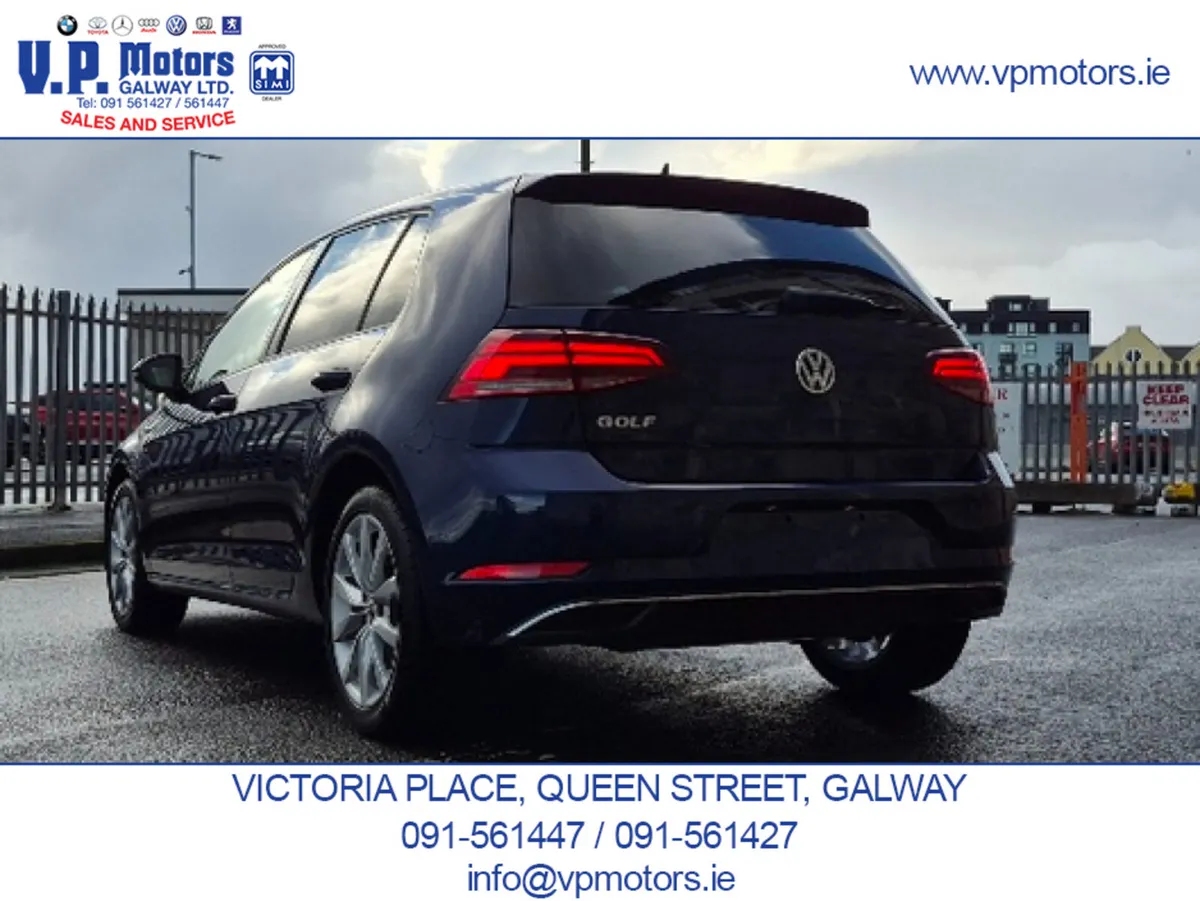 Volkswagen Golf Hatchback, Petrol, 2018, Blue
