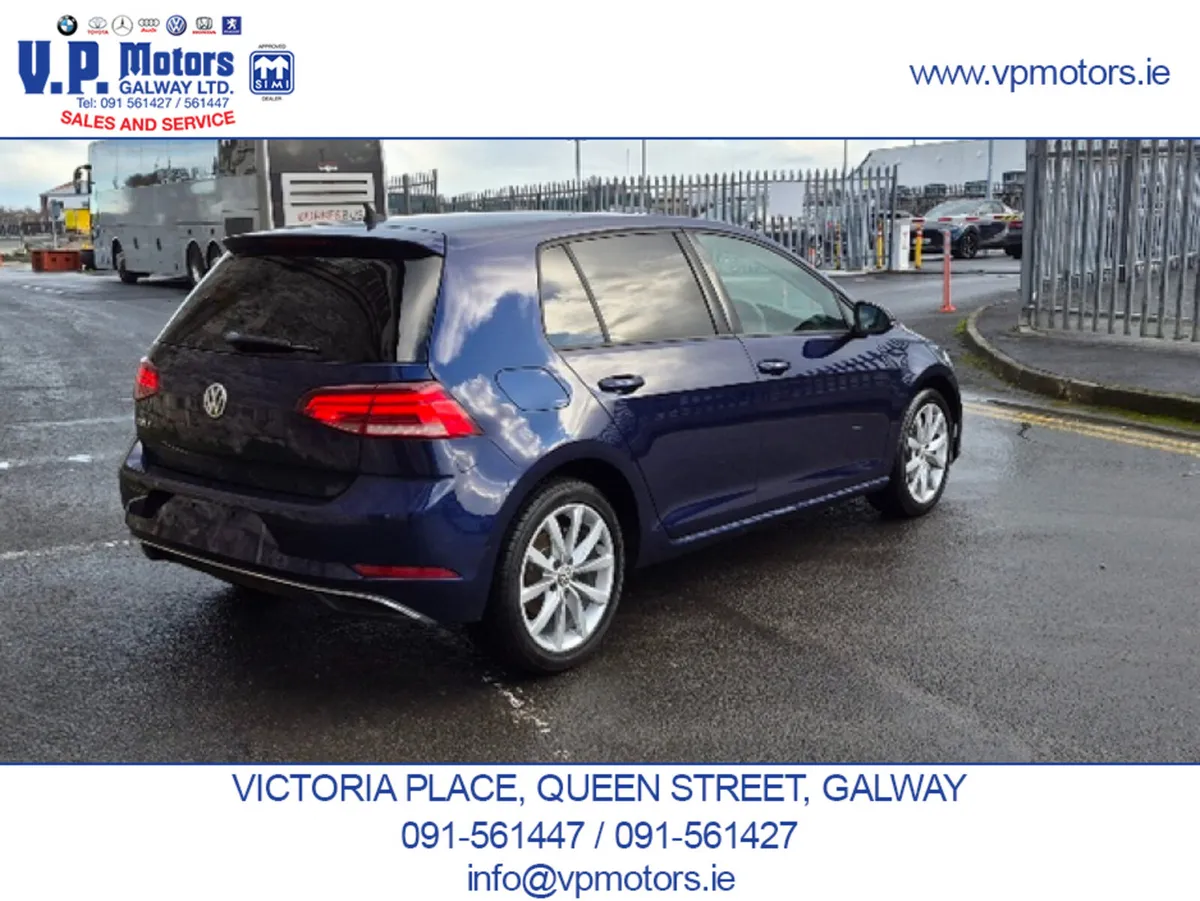 Volkswagen Golf Hatchback, Petrol, 2018, Blue