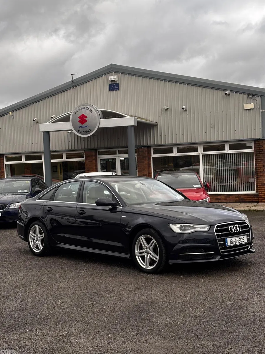 Audi A6 Saloon, Diesel, 2018, Blue