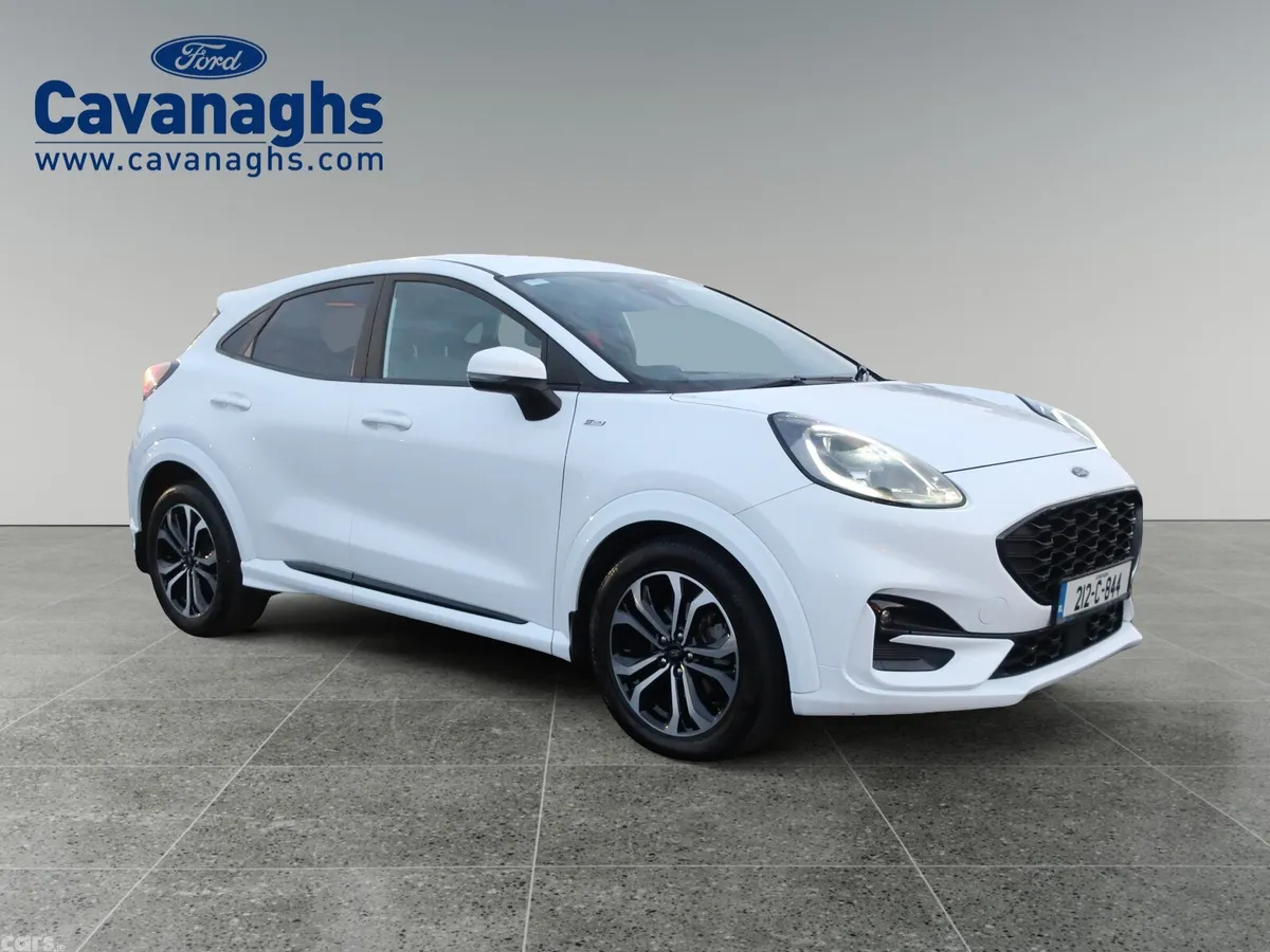 Ford Puma MPV, Petrol Hybrid, 2021, White
