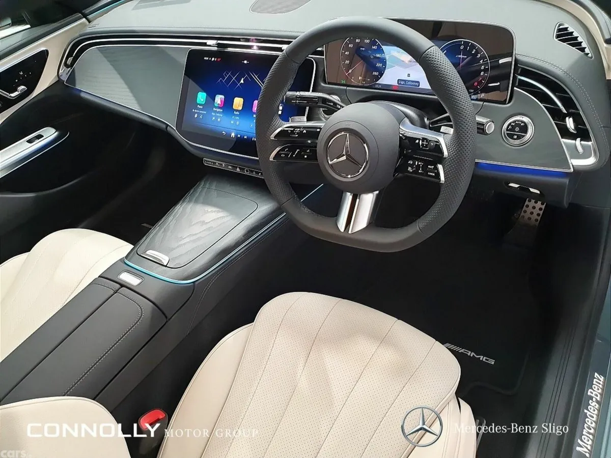 Mercedes-Benz E-Class Saloon, Petrol Hybrid, 2026, Silver