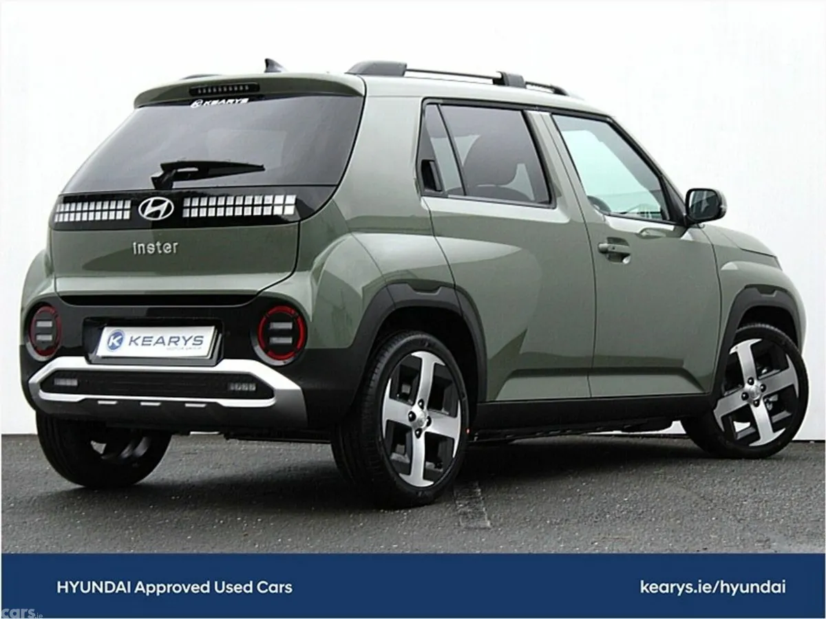Hyundai INSTER Hatchback, Electric, 2027, Green