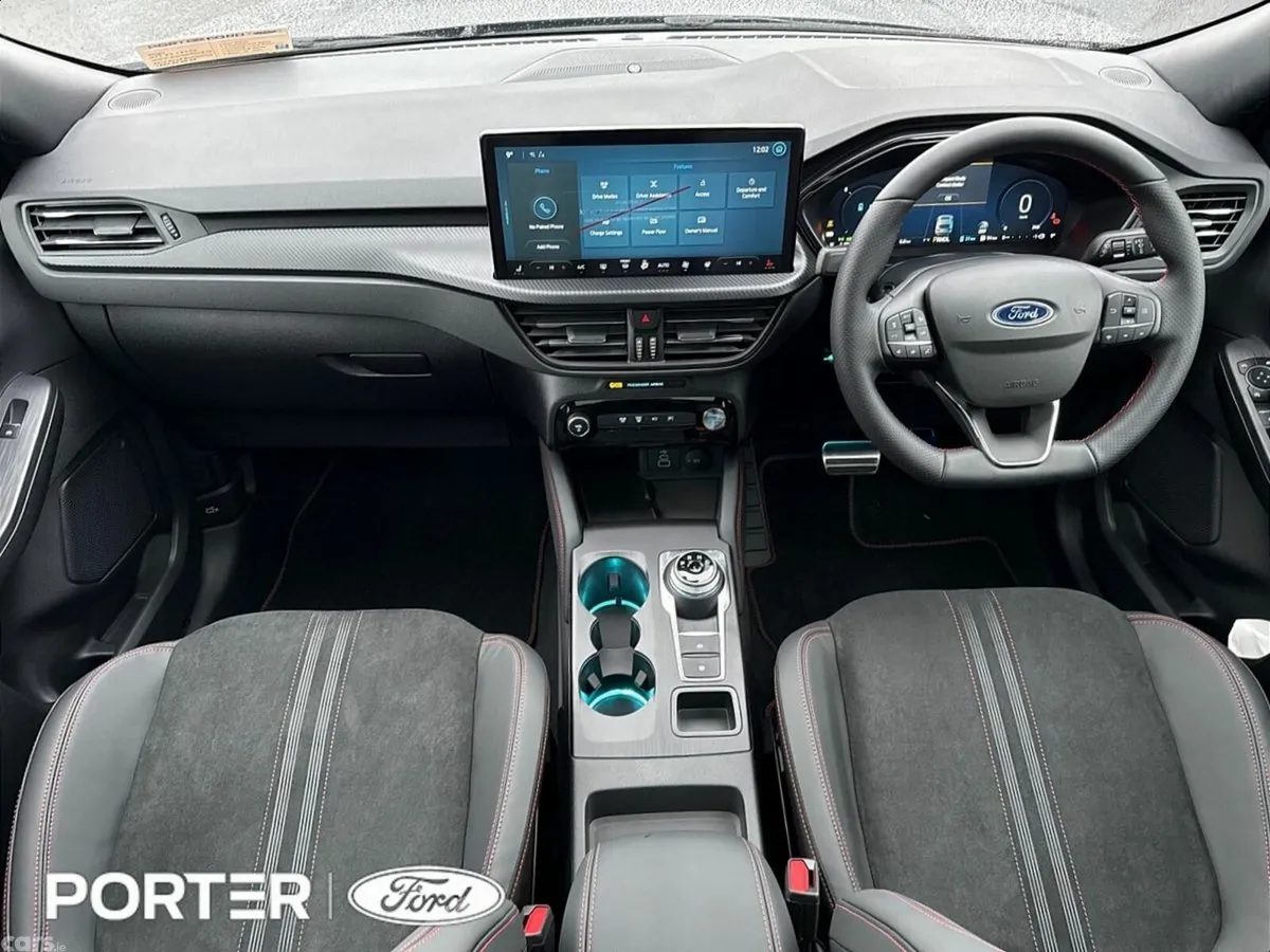 Ford Kuga SUV, Petrol Plug-in Hybrid, 2026, Black