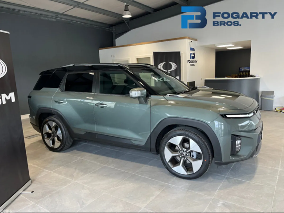 KGM Torres EVX SUV, Electric, 2026, Green
