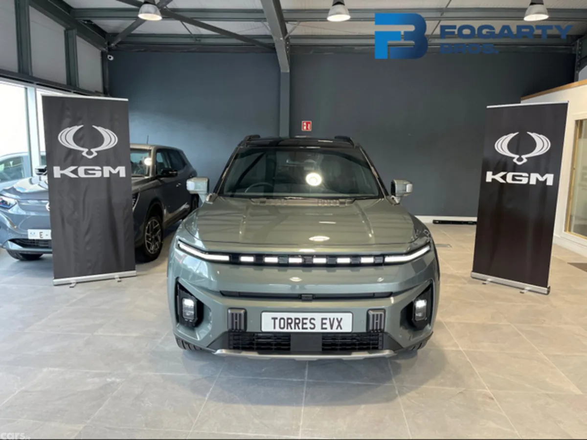 KGM Torres EVX SUV, Electric, 2026, Green