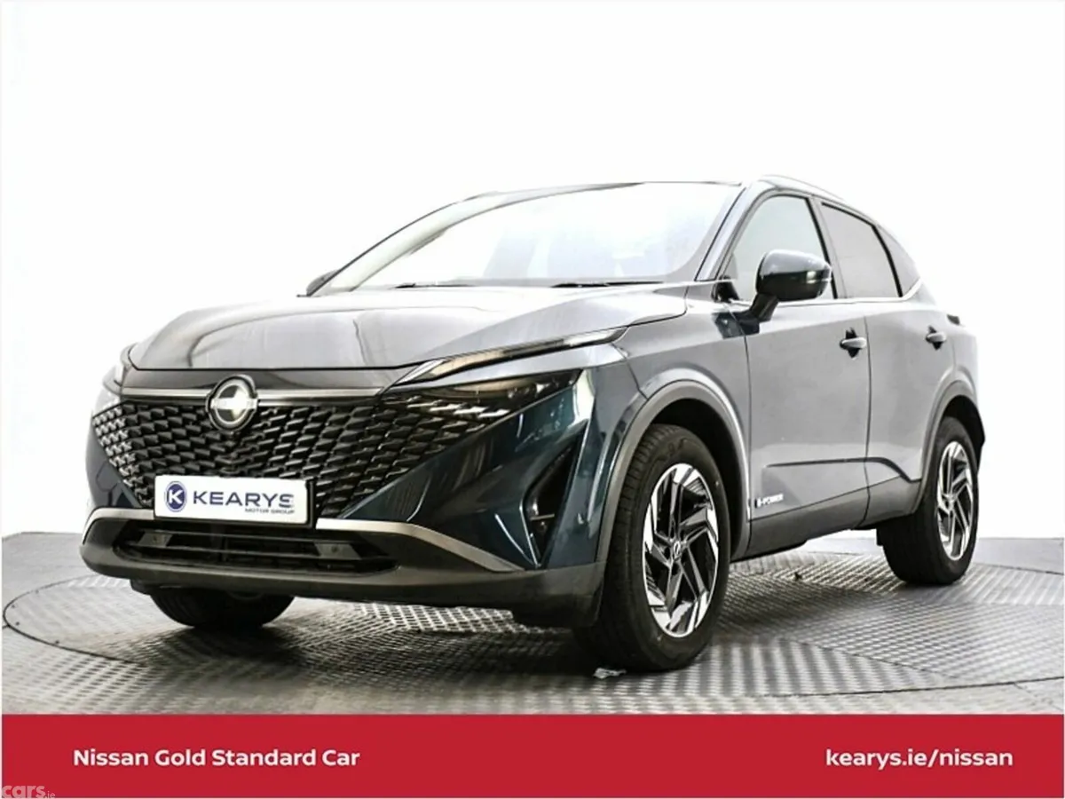 Nissan Qashqai SUV, Petrol Hybrid, 2027, Green