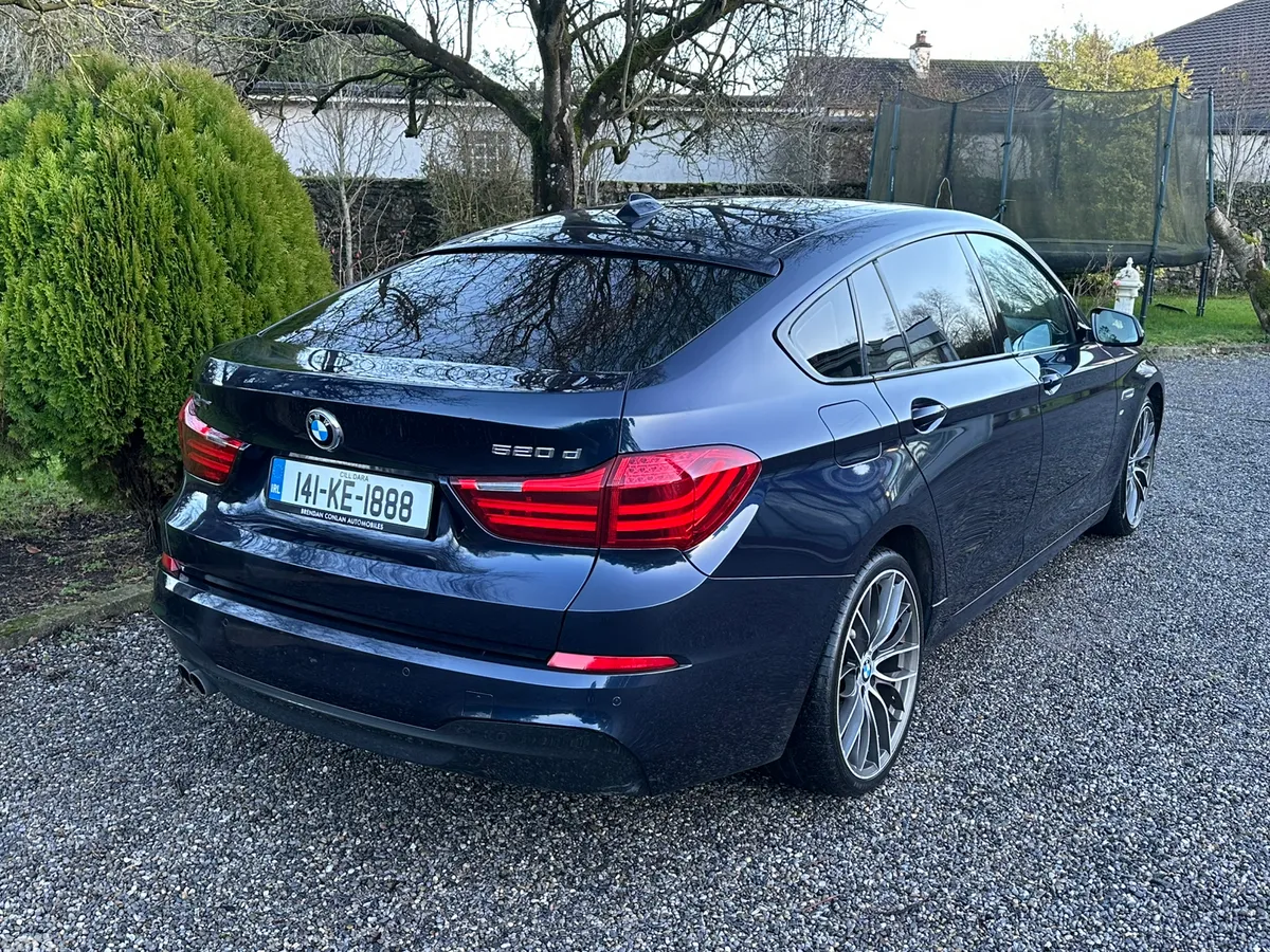BMW 5-Series Saloon, Diesel, 2014, Blue