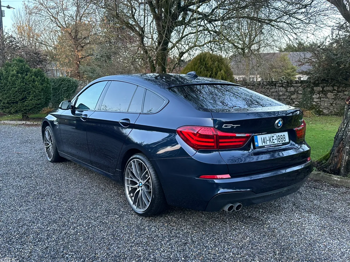 BMW 5-Series Saloon, Diesel, 2014, Blue
