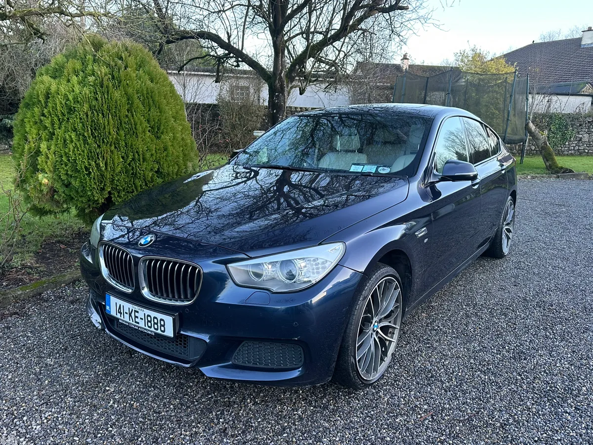 BMW 5-Series Saloon, Diesel, 2014, Blue