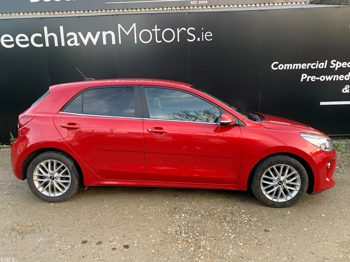 Kia Rio Hatchback, Petrol, 2020, Red