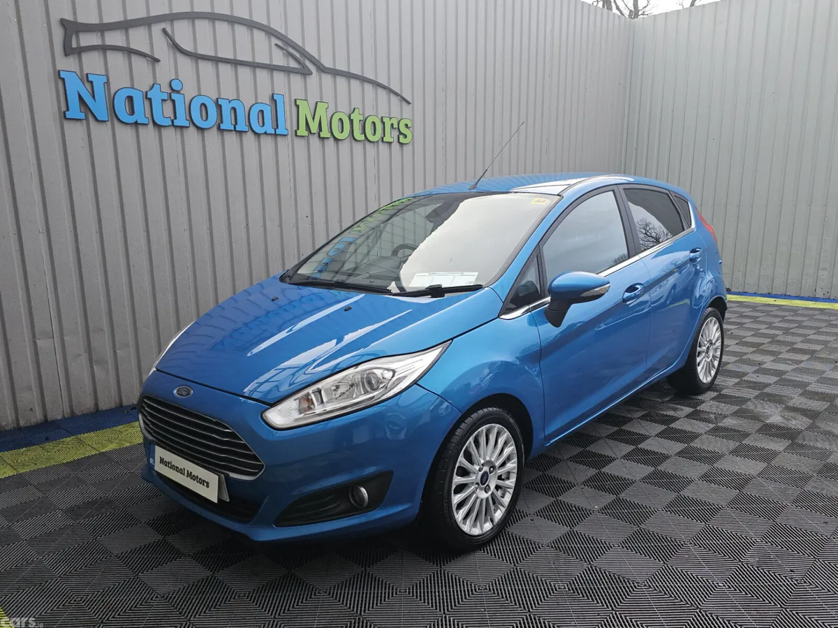 Ford Fiesta Hatchback, Petrol, 2015, Blue