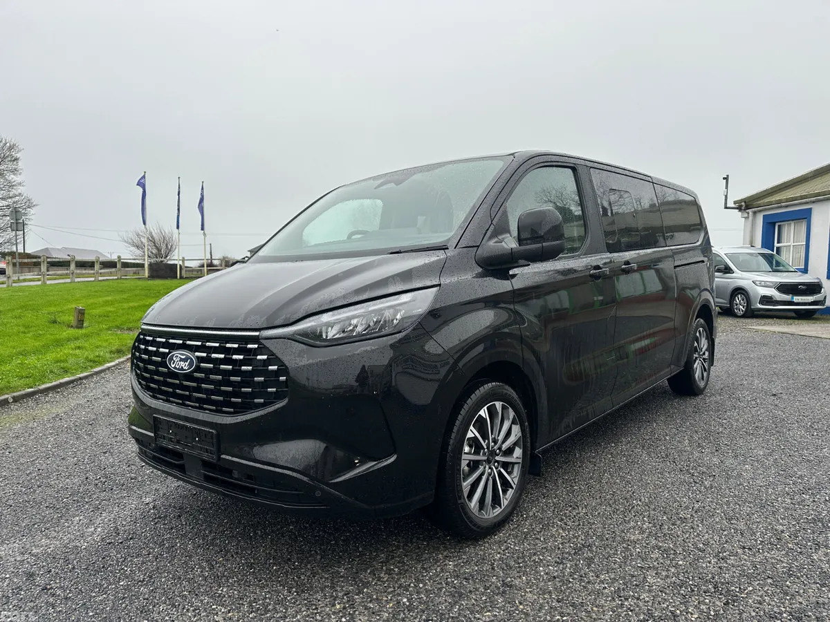 Ford Tourneo Custom MPV, Petrol Hybrid, 2027, Black