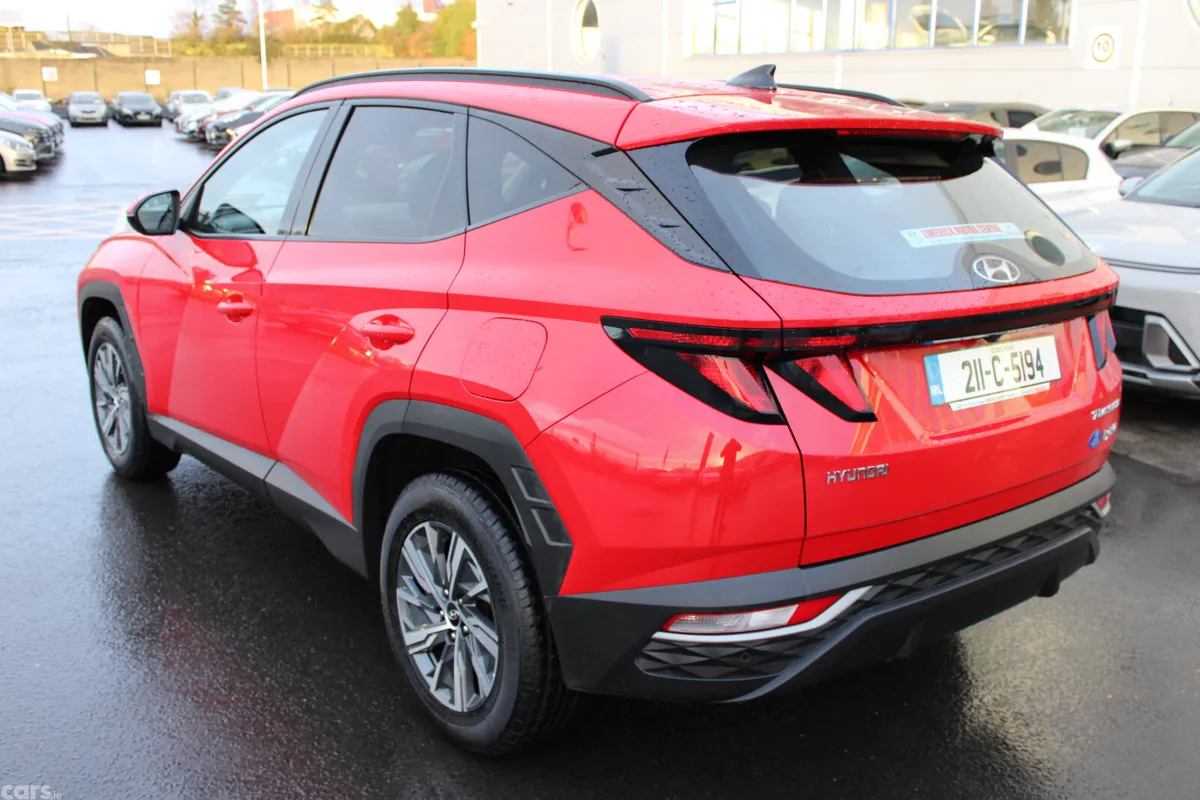 Hyundai Tucson SUV, Petrol Hybrid, 2021, Red