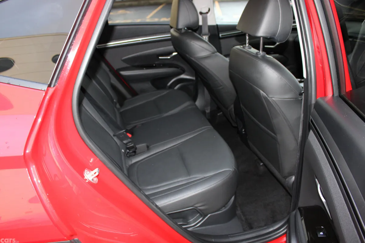 Hyundai Tucson SUV, Petrol Hybrid, 2021, Red