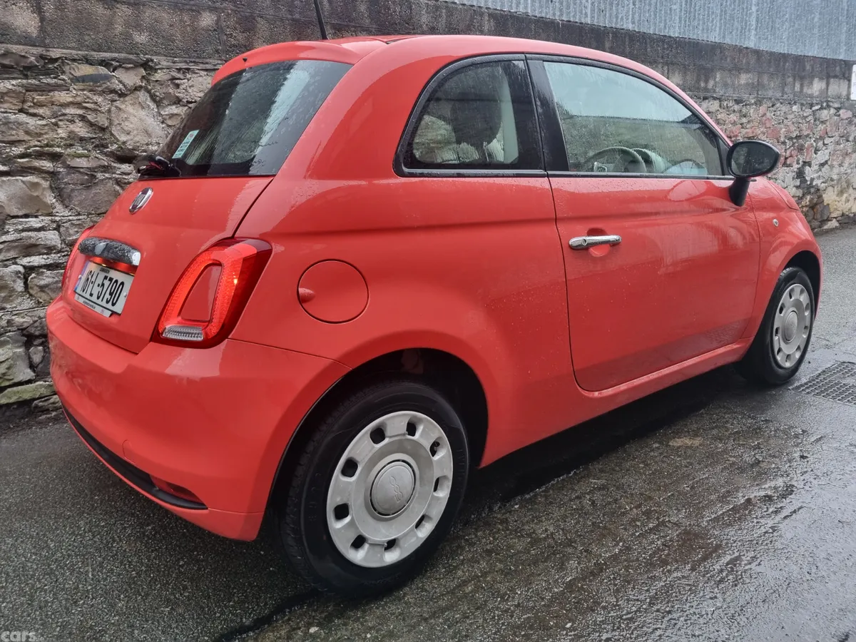 Fiat 500 Hatchback, Petrol, 2016, Pink