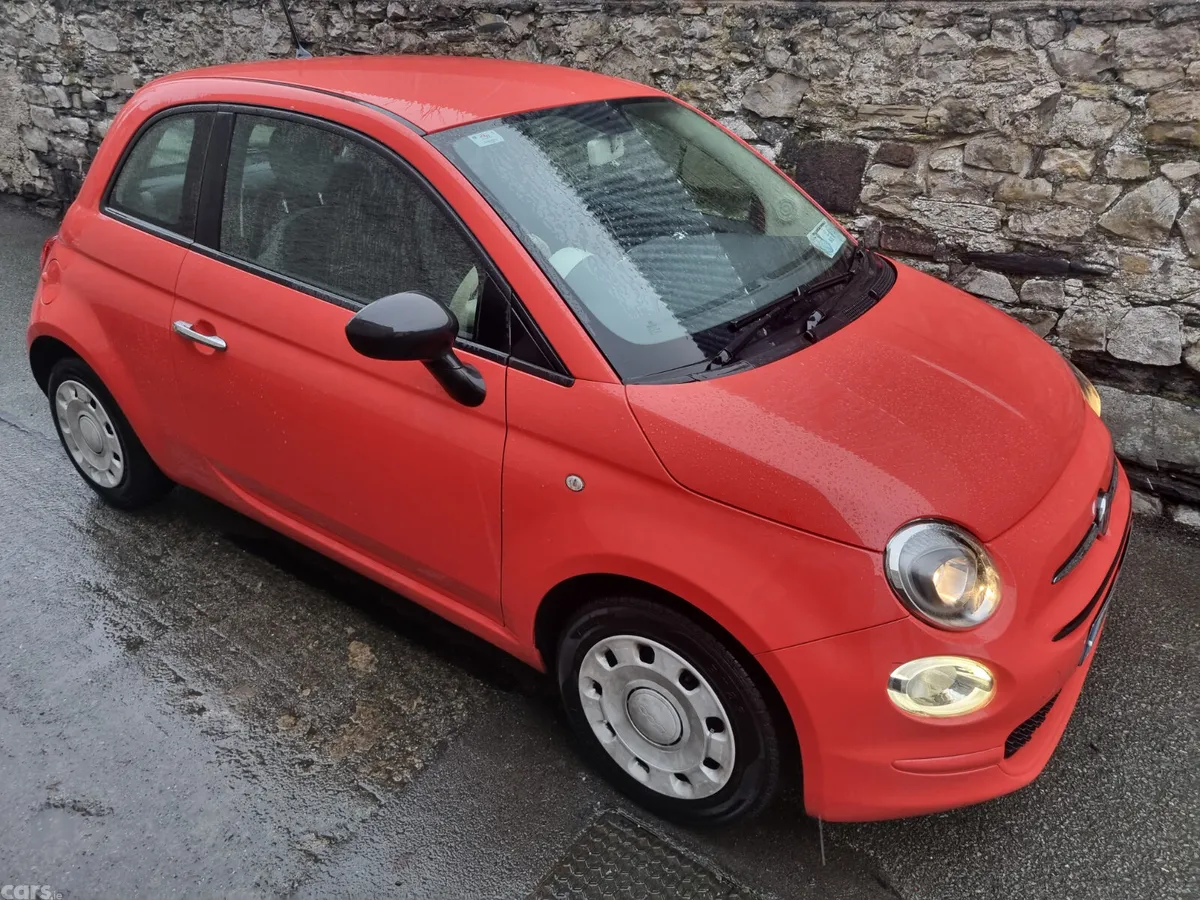 Fiat 500 Hatchback, Petrol, 2016, Pink