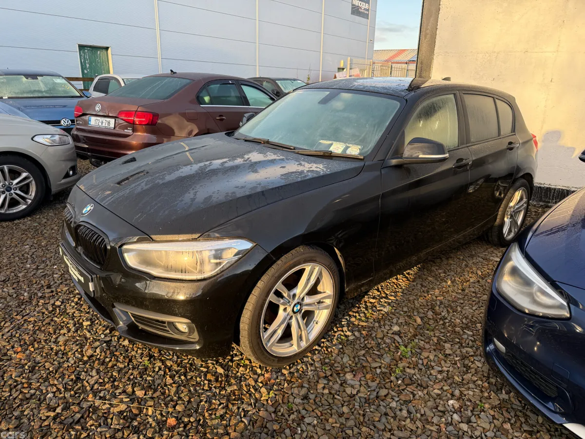BMW 1-Series Hatchback, Petrol, 2016, Blue