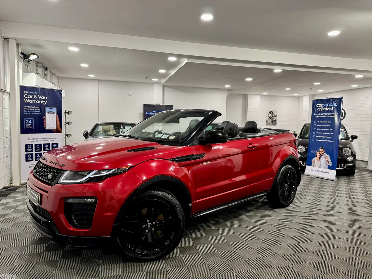 Land Rover Range Rover Evoque Convertible, Diesel, 2017, Red