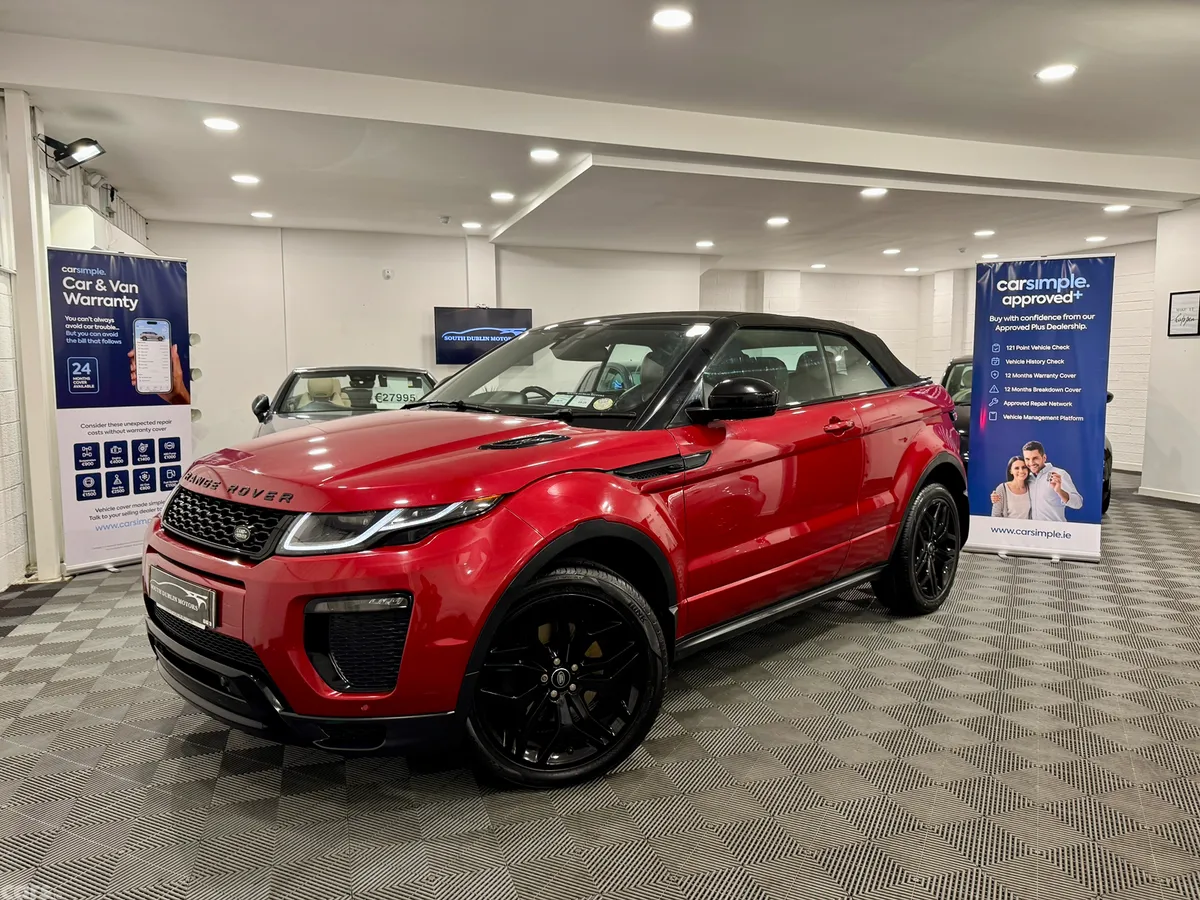 Land Rover Range Rover Evoque Convertible, Diesel, 2017, Red