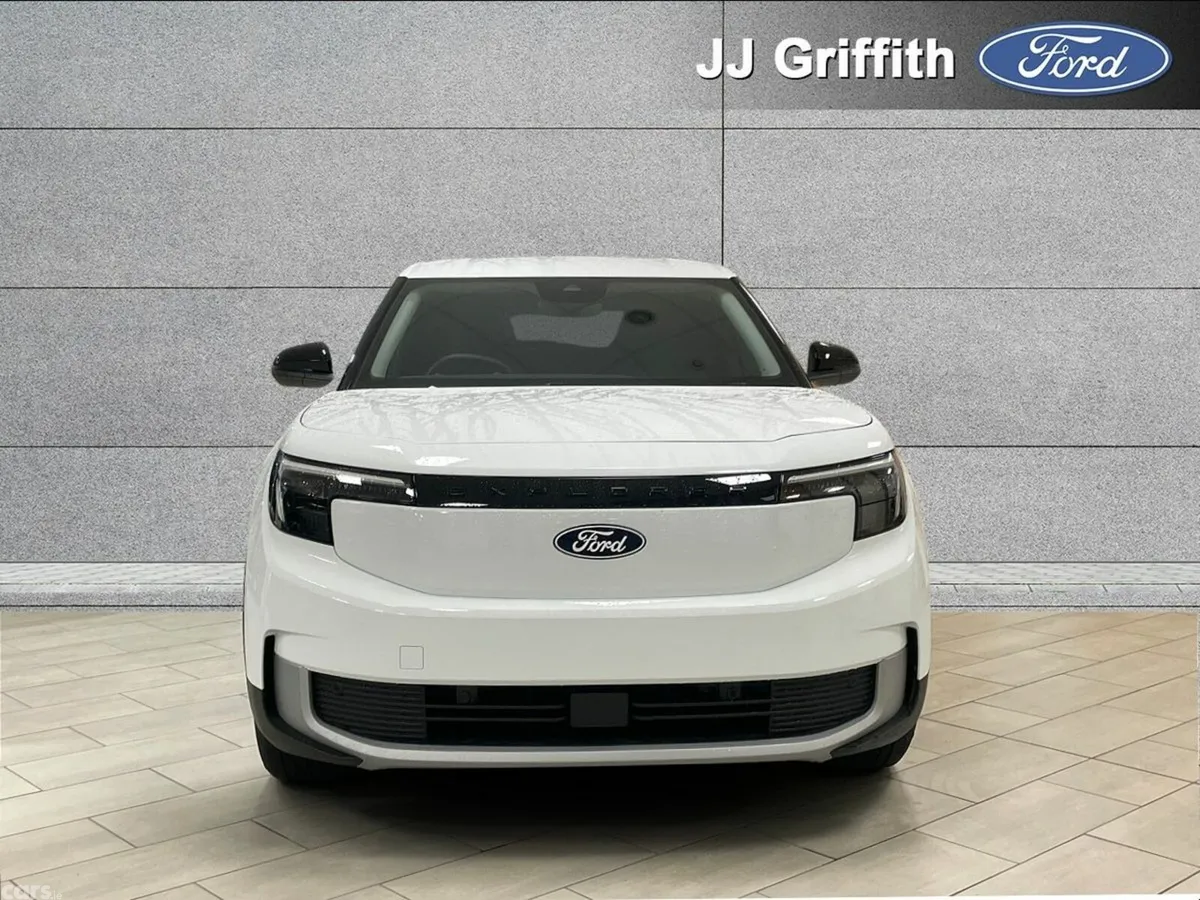 Ford Explorer SUV, Electric, 2026, White