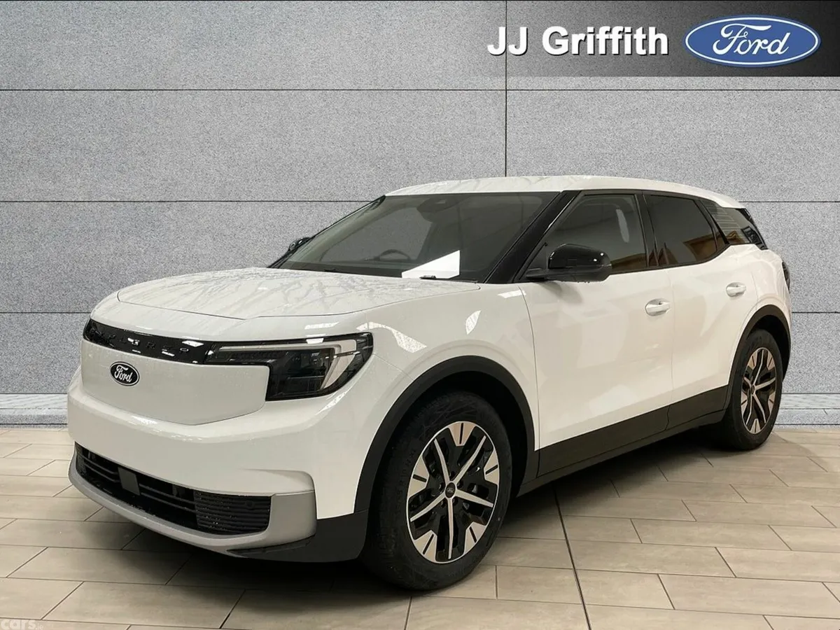 Ford Explorer SUV, Electric, 2026, White