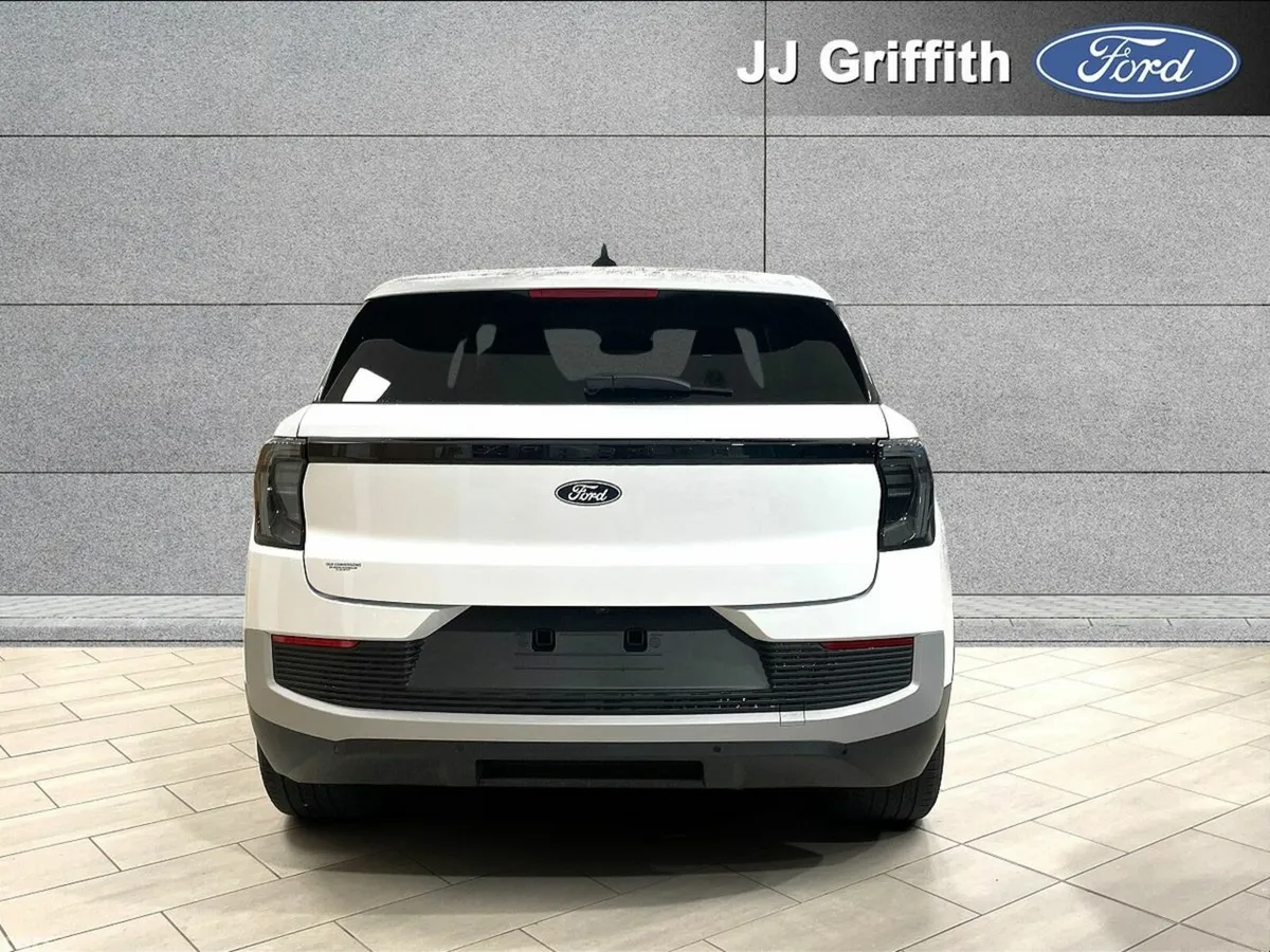 Ford Explorer SUV, Electric, 2026, White