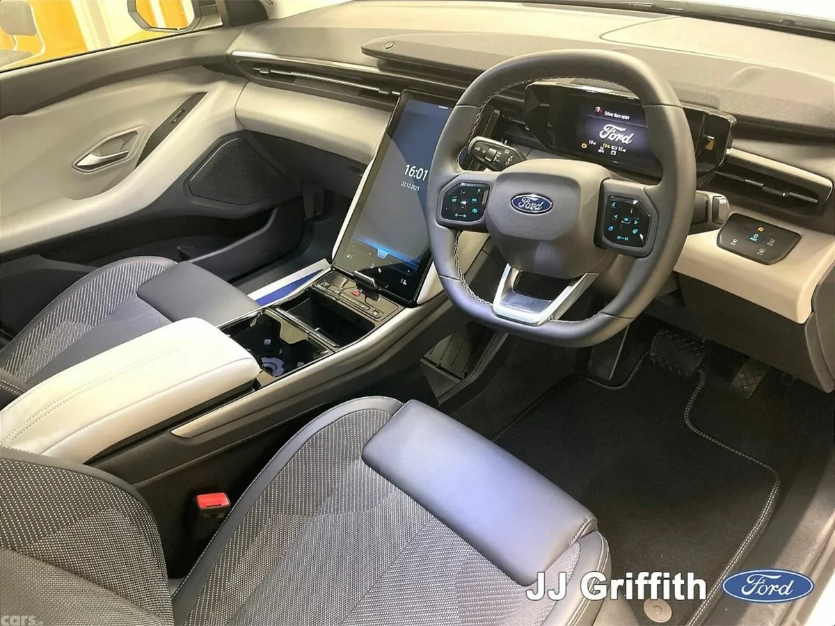 Ford Explorer SUV, Electric, 2026, White