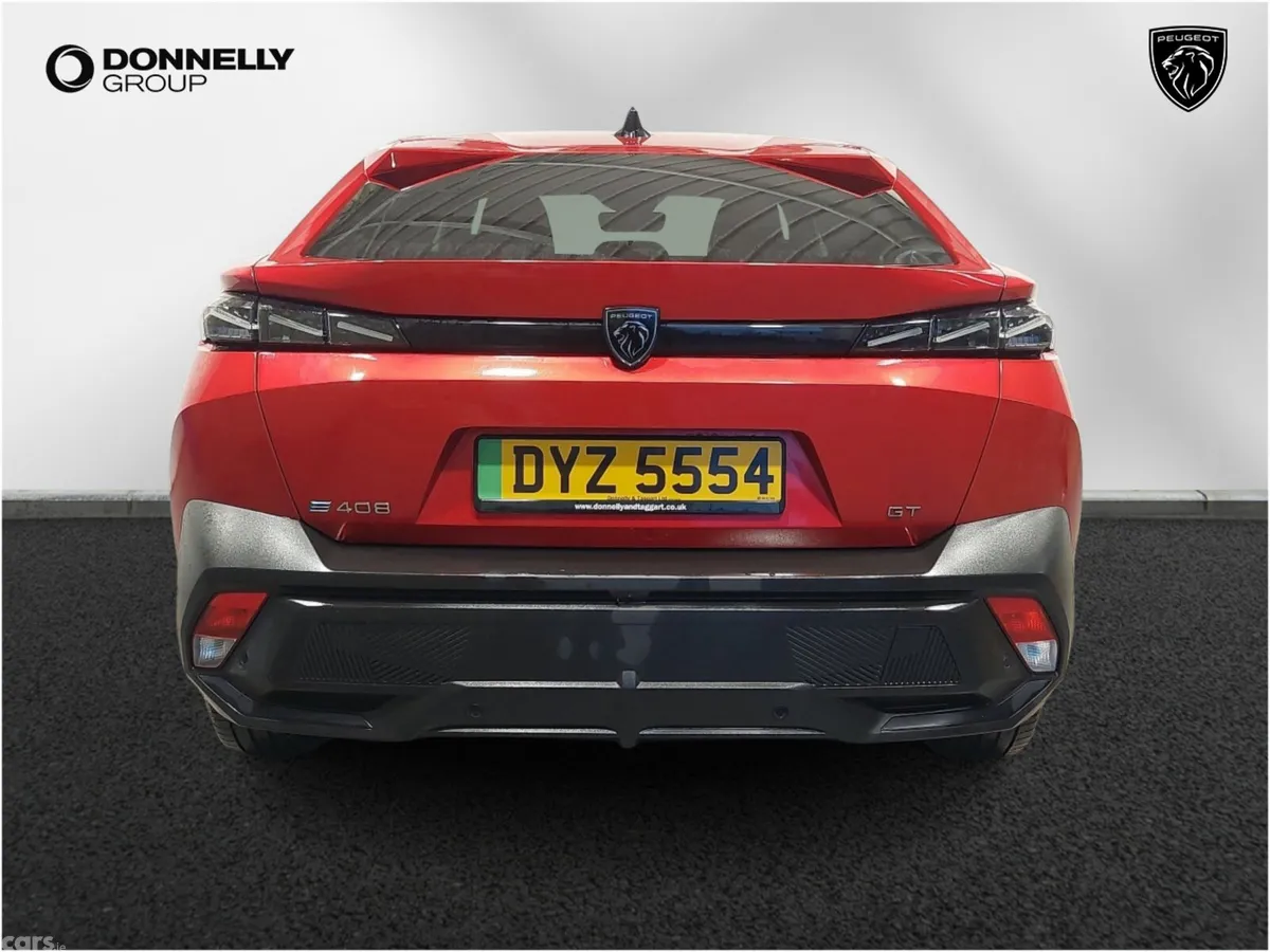 Peugeot 408 Hatchback, Electric, 2025, Red