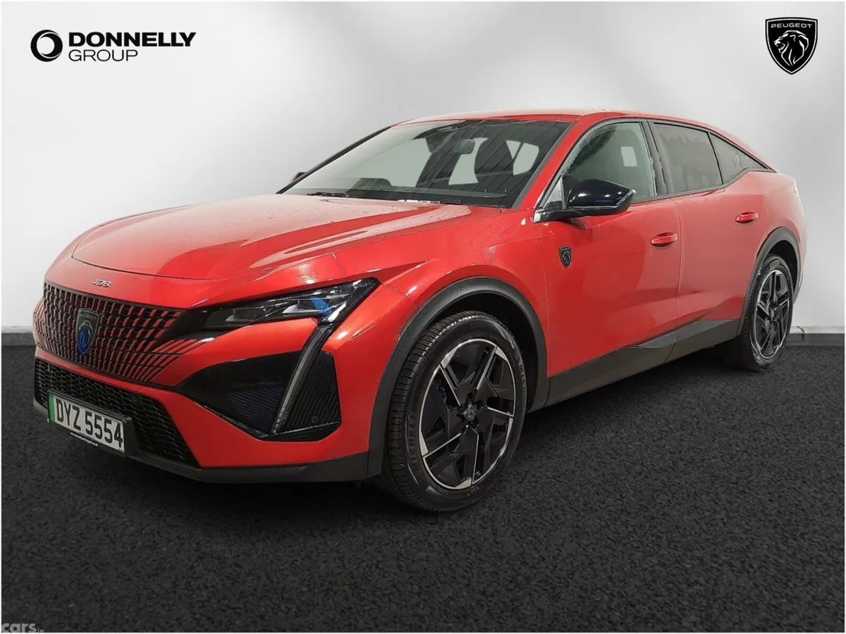 Peugeot 408 Hatchback, Electric, 2025, Red