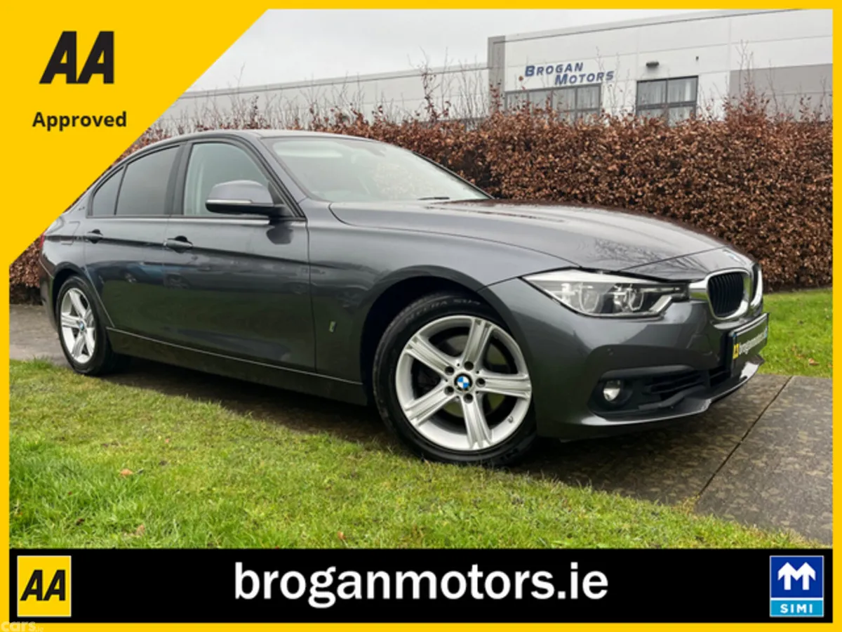 BMW 3-Series Saloon, Petrol Hybrid, 2017, Grey