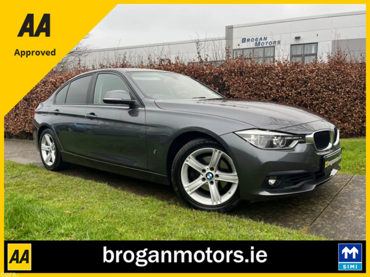 BMW 3-Series Saloon, Petrol Hybrid, 2017, Grey
