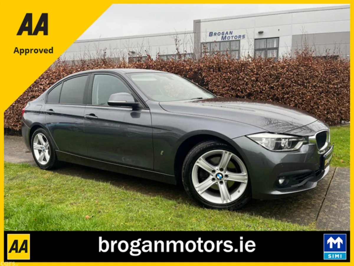 BMW 3-Series Saloon, Petrol Hybrid, 2017, Grey