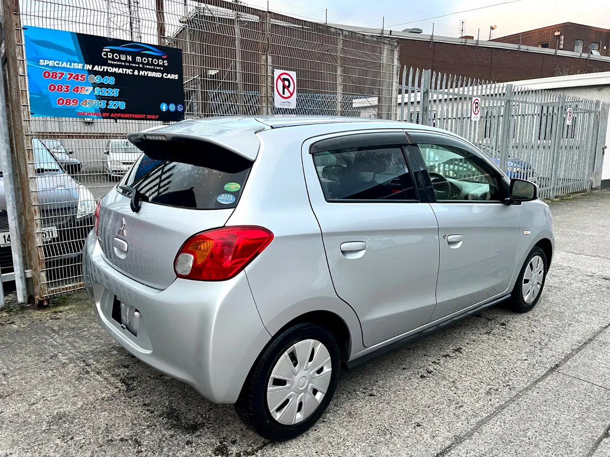 Mitsubishi Mirage Hatchback, Petrol, 2014, Silver