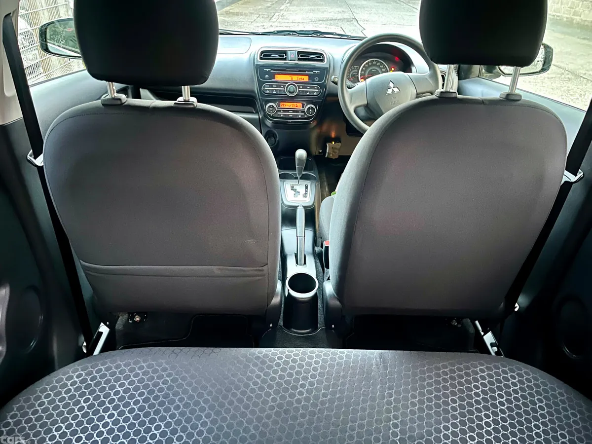 Mitsubishi Mirage Hatchback, Petrol, 2014, Silver