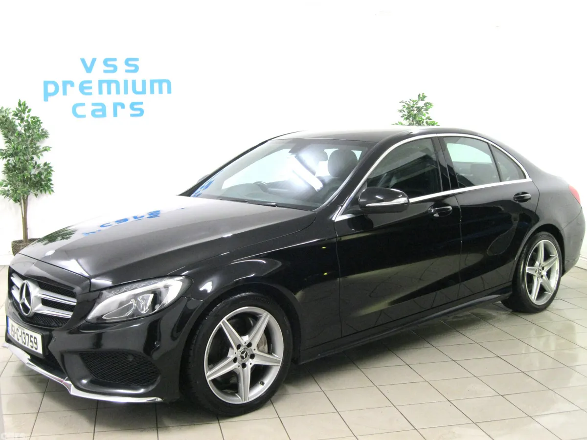 Mercedes-Benz C-Class Saloon, Diesel, 2015, Black