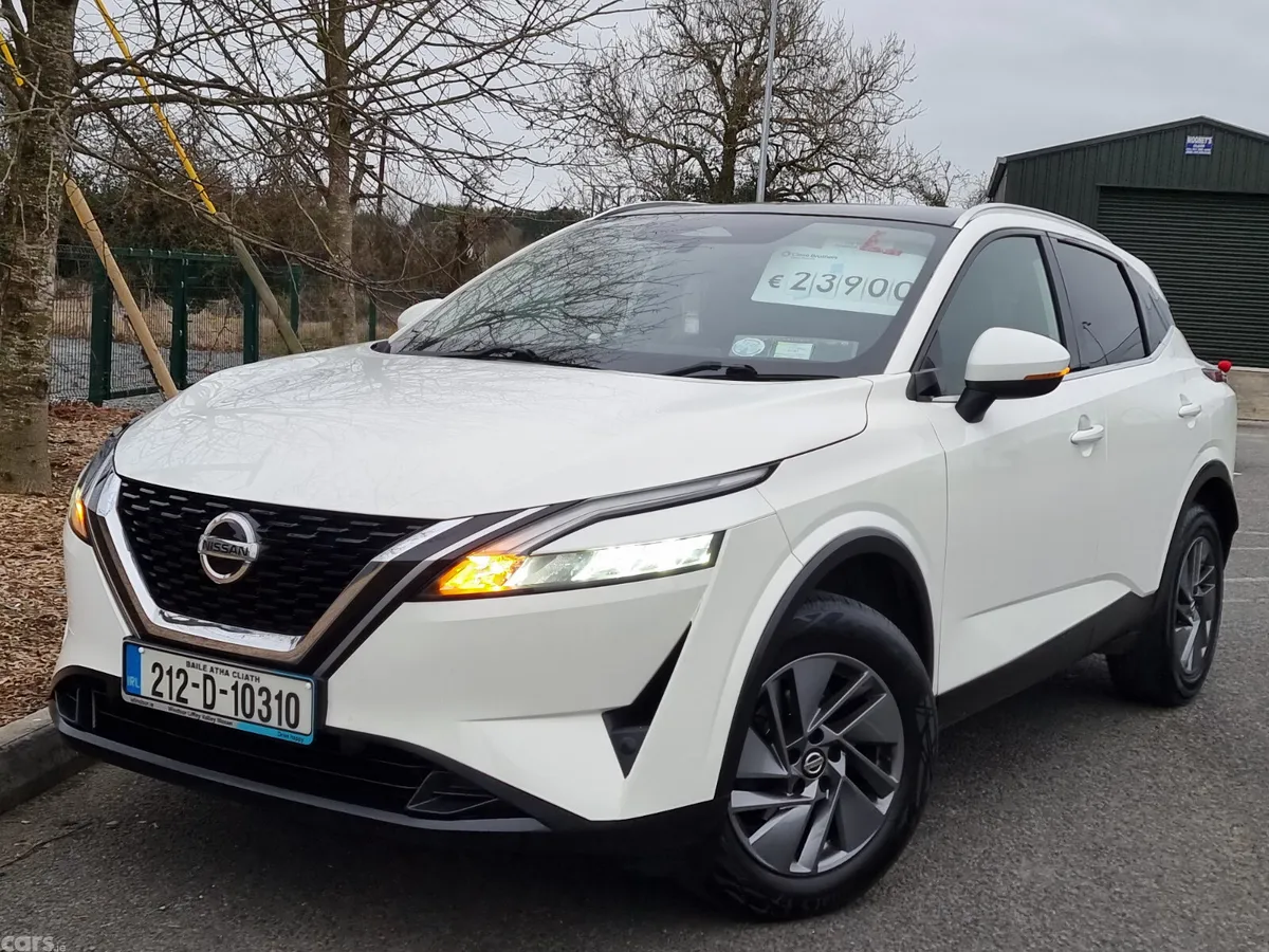 Nissan Qashqai MPV, Petrol Hybrid, 2021, White