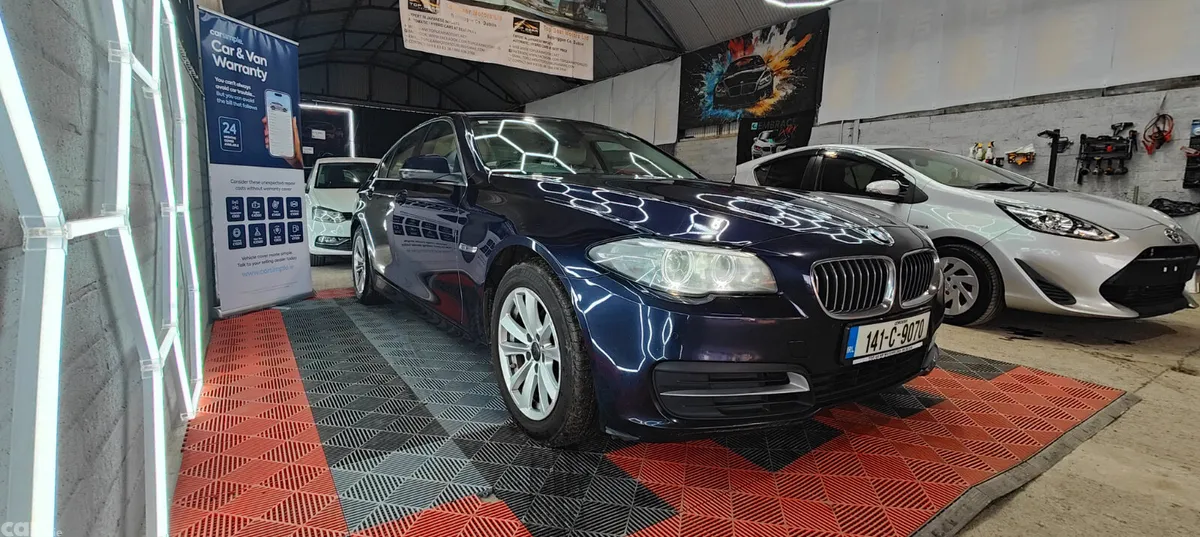 BMW 5-Series Saloon, Diesel, 2014, Blue