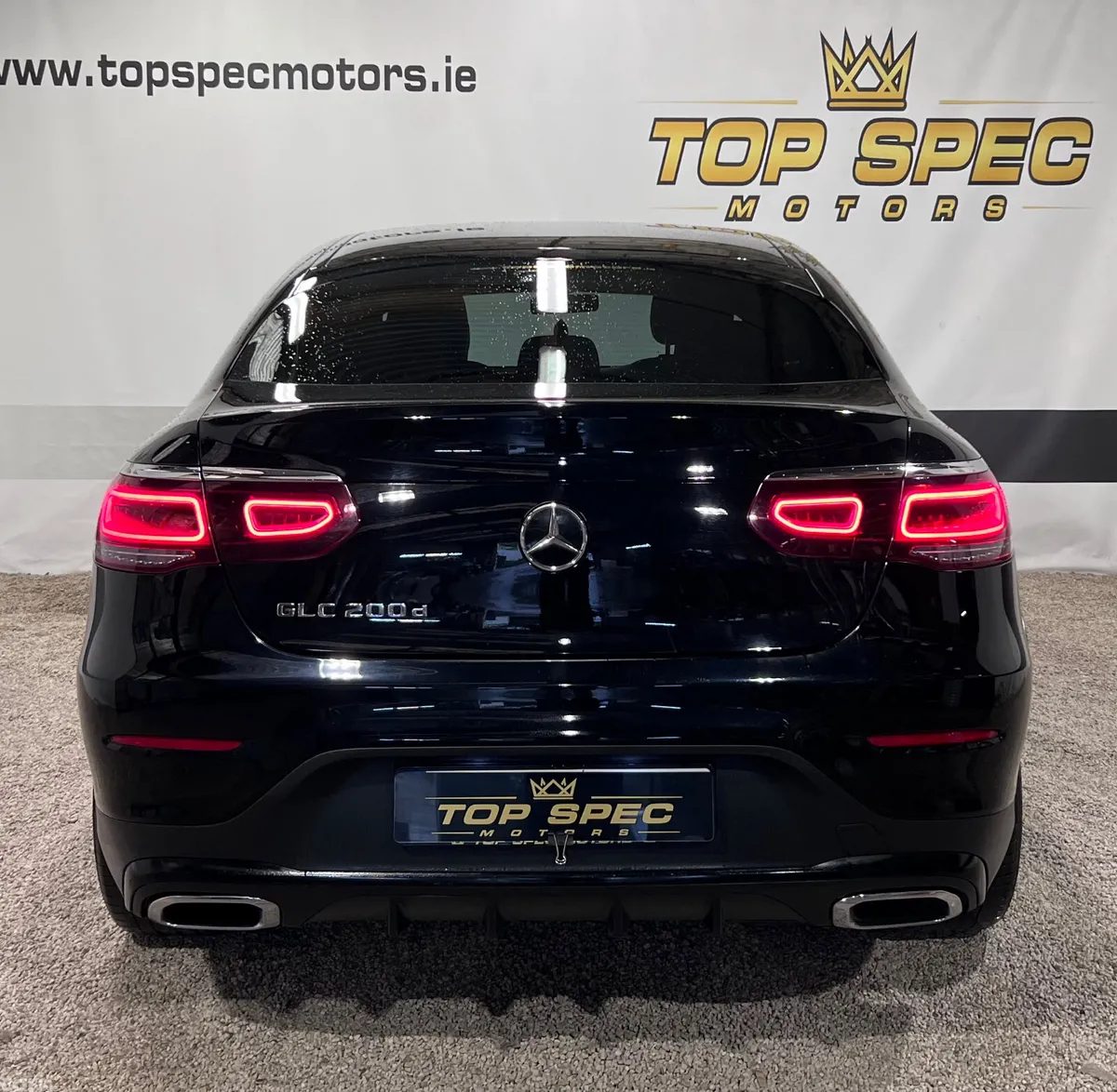 Mercedes-Benz GLC SUV, Diesel, 2020, Black