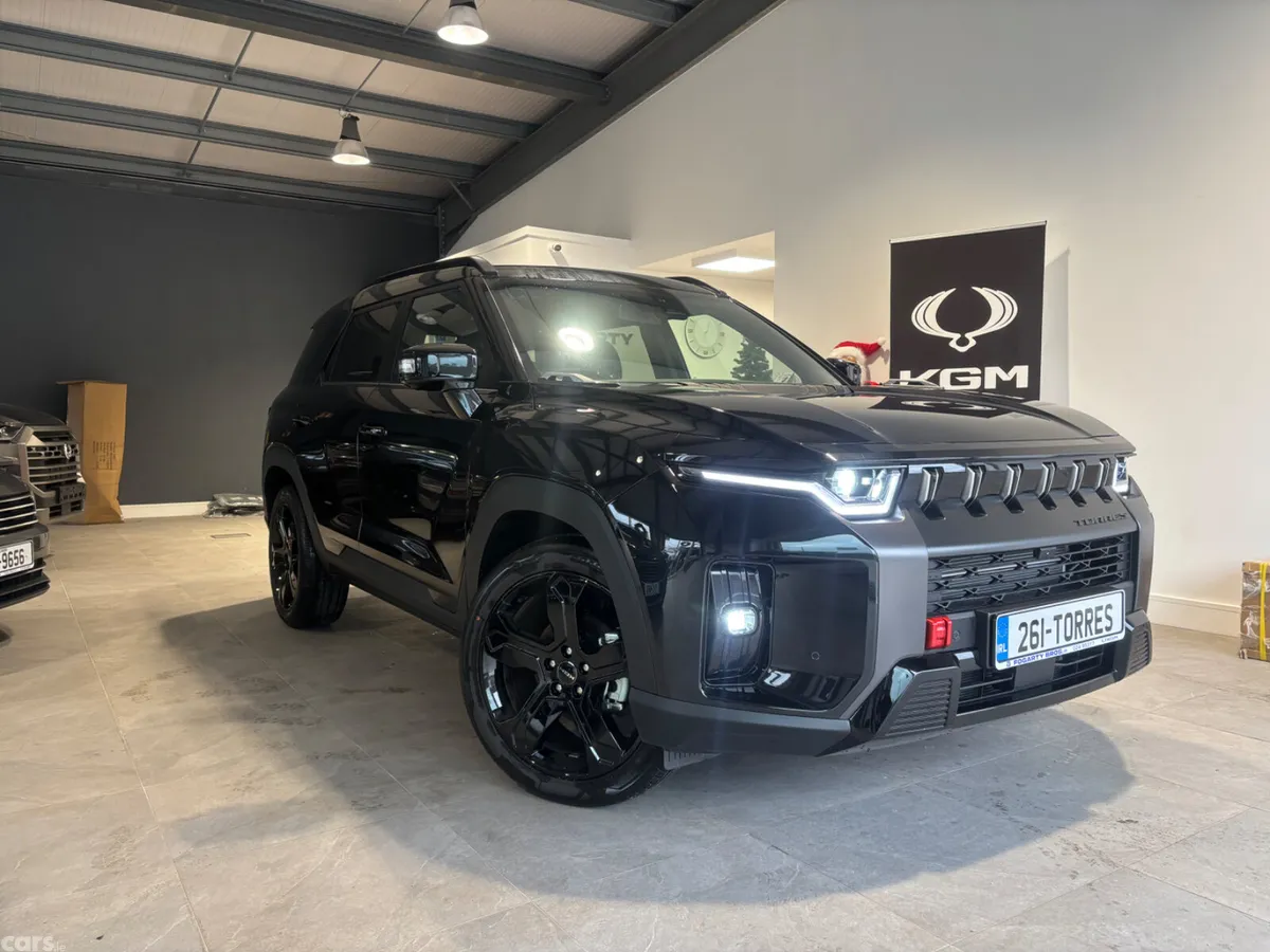 KGM Torres SUV, Petrol Hybrid, 2026, Black