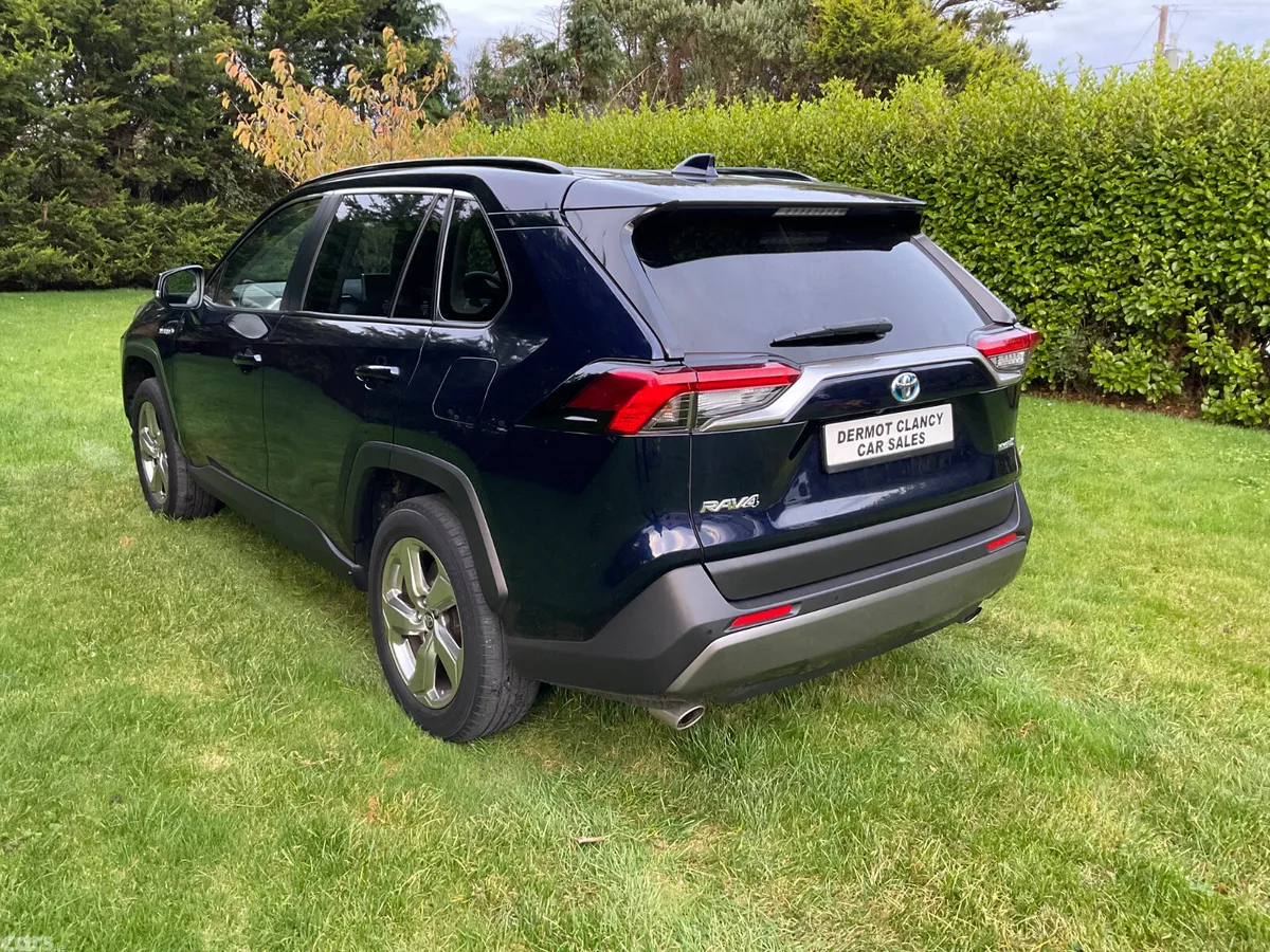Toyota RAV4 SUV, Petrol Hybrid, 2021, Blue