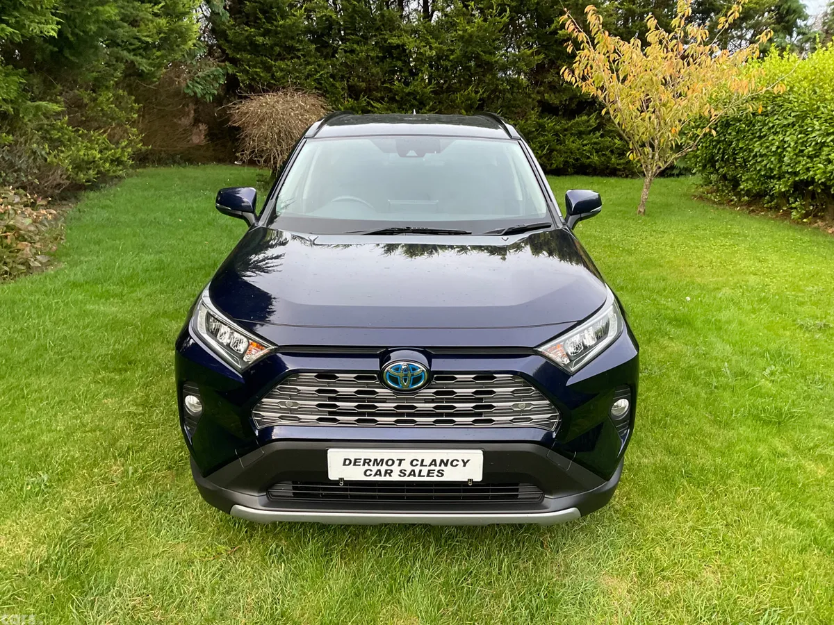 Toyota RAV4 SUV, Petrol Hybrid, 2021, Blue