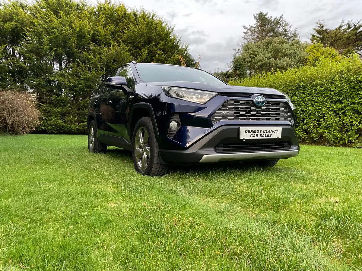 Toyota RAV4 SUV, Petrol Hybrid, 2021, Blue