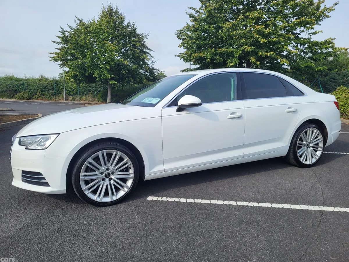 Audi A4 Saloon, Petrol, 2017, White