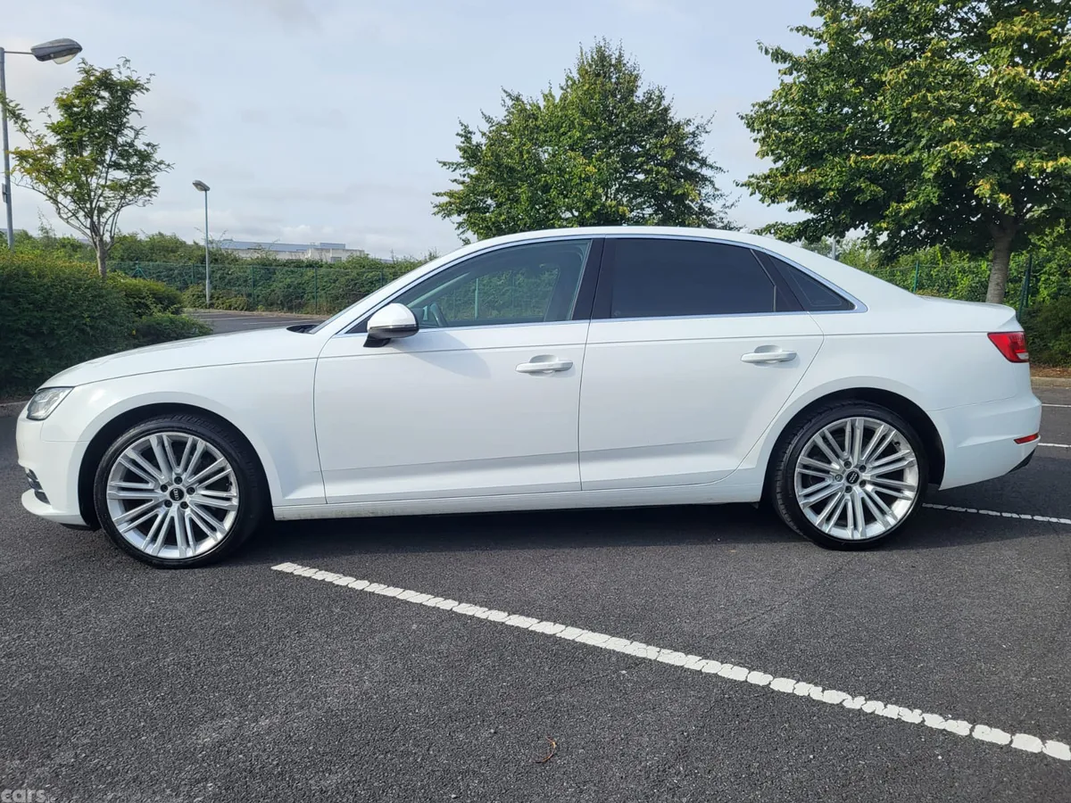 Audi A4 Saloon, Petrol, 2017, White