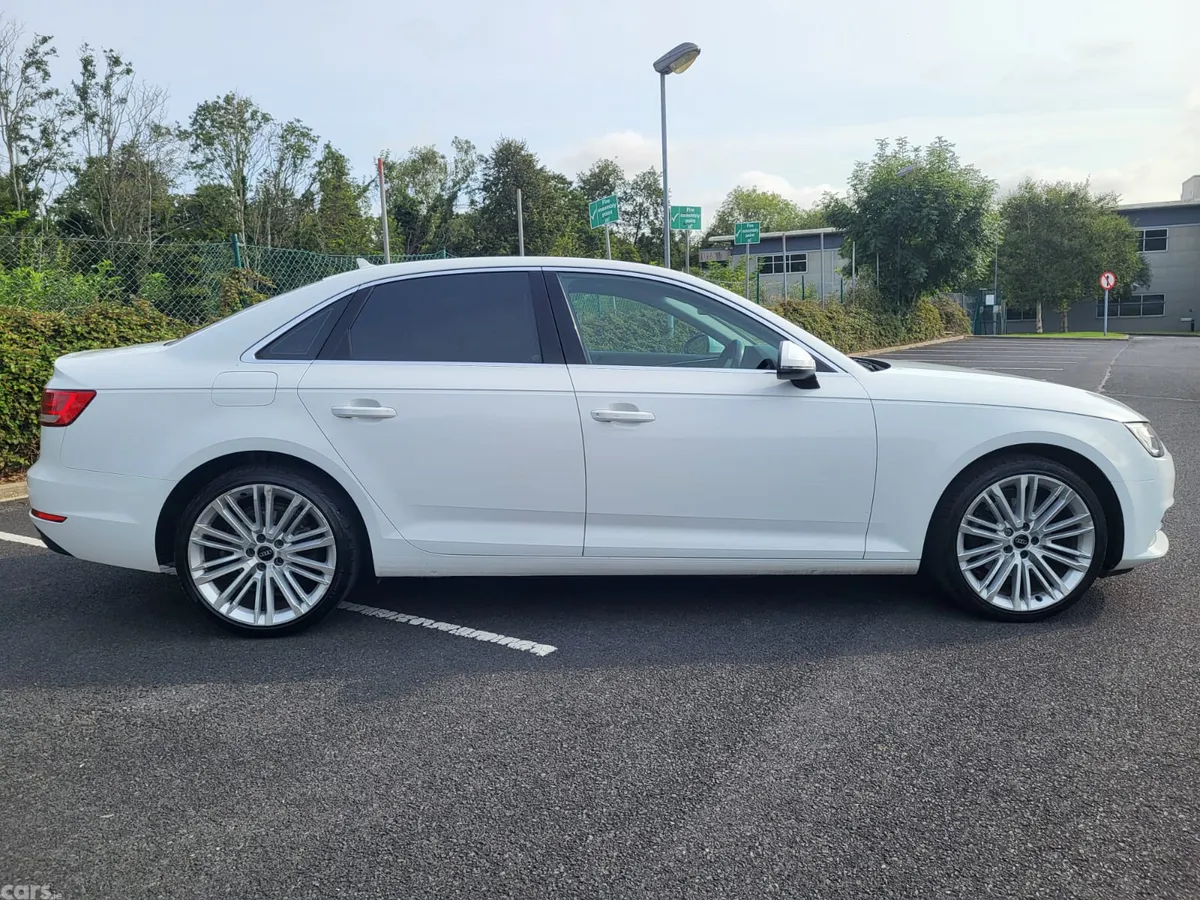 Audi A4 Saloon, Petrol, 2017, White
