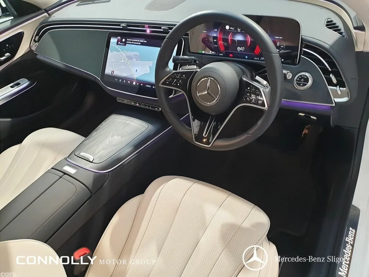 Mercedes-Benz E-Class Saloon, Diesel Hybrid, 2025, White